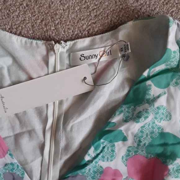 🌲NWT spring sunnygirl dress 3x - Picture 3 of 3